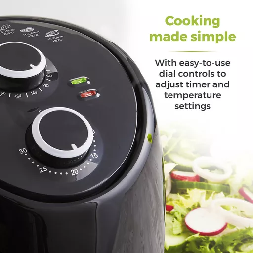 Vortx Compact 2 Litre Manual Air Fryer