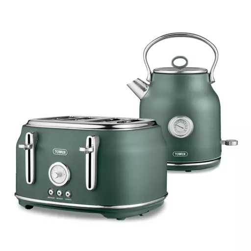 Renaissance Kettle & 4 Slice Toaster