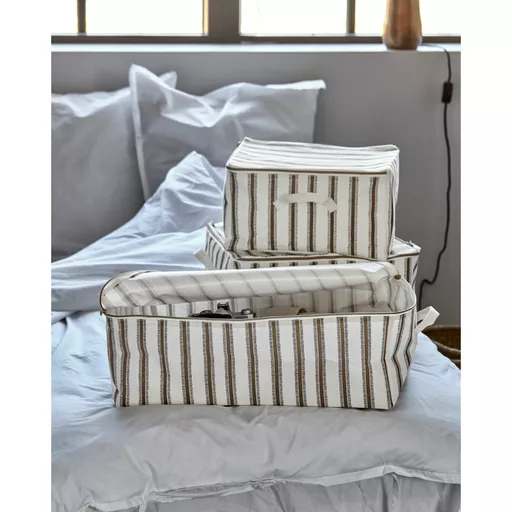 Storage Boxes, Vibes, Light Brown, Set of 3