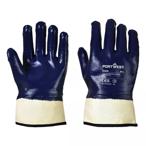 Grip Nitrile Fully Dipped Safety Cuff
