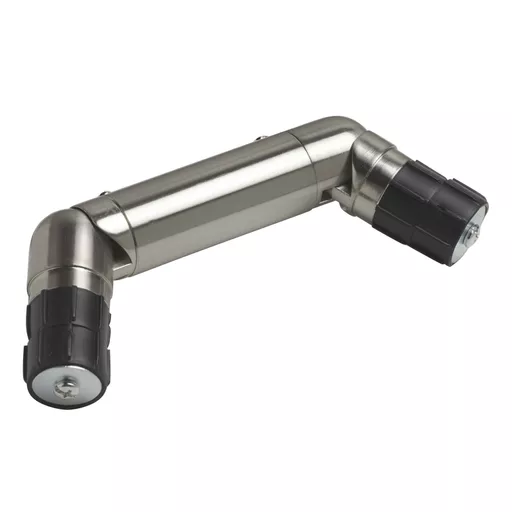 35mm Metal Double Corner Joint (Pk 1) SS