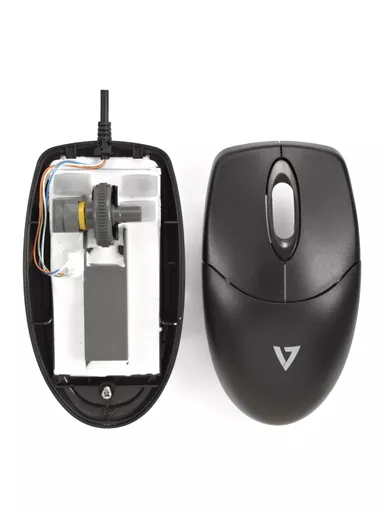 V7 Washable Antimicrobial Keyboard & Mouse Combo, USB, Optical, IP68Spec, Waterproof