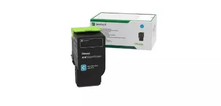 Lexmark 78C20C0 Toner-kit cyan return program, 1.4K pages for Lexmark CS 421/622/CX 522/CX 622