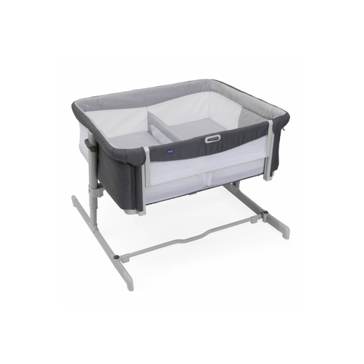 Chicco Grey Next2me Twins Bedside Crib