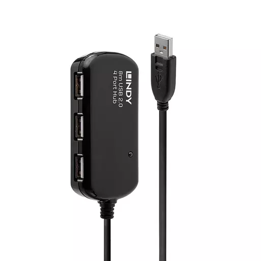 Lindy 8m USB2.0 Active Extension Hub