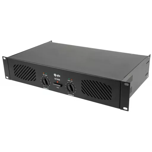 QTX Q1000 Power Amplifier 2x500w