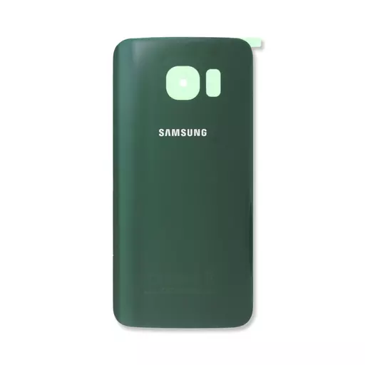 Back Cover w/ Camera Lens (Service Pack) (Green) - For Galaxy S6 Edge (G925)