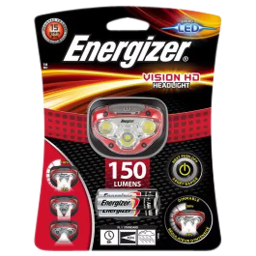 ENERGIZER Vision HD Headlight 150 Lumens