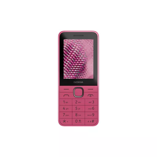 HMD Nokia 225 (2024) - 4G, VoLTE, 2,4", 0,3MP, 64MB/128MB Pink