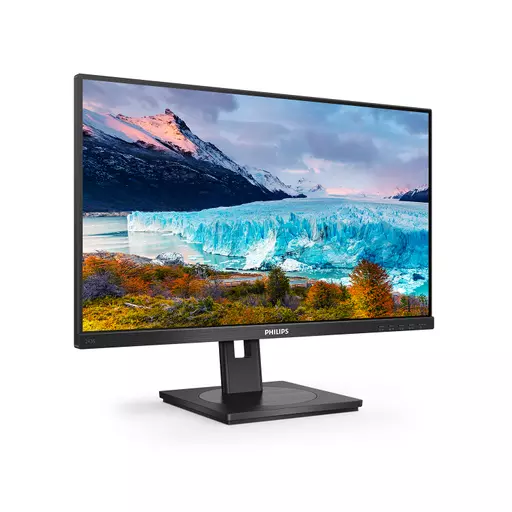 Philips S Line 243S1/00 computer monitor 60.5 cm (23.8") 1920 x 1080 pixels Full HD LCD Black