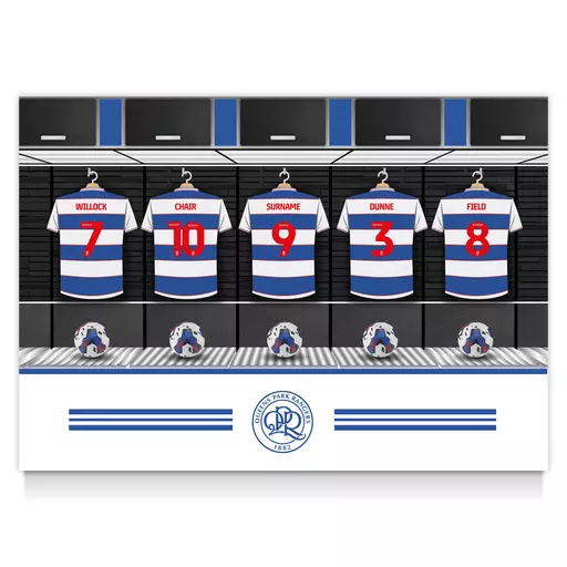 Queens Park Rangers FC Dressing Room Poster