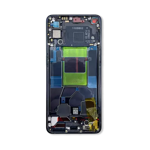 OLED Screen Assembly (Service Pack) (Stellar Black) - for Oppo Reno6 5G