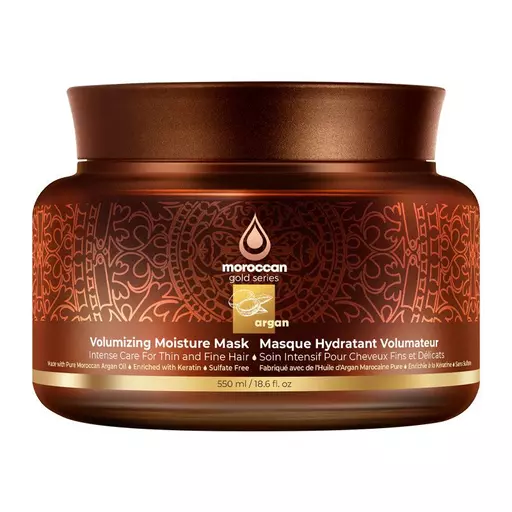 Moroccan Gold Series Argan Volumizing Moisture Mask 550ml