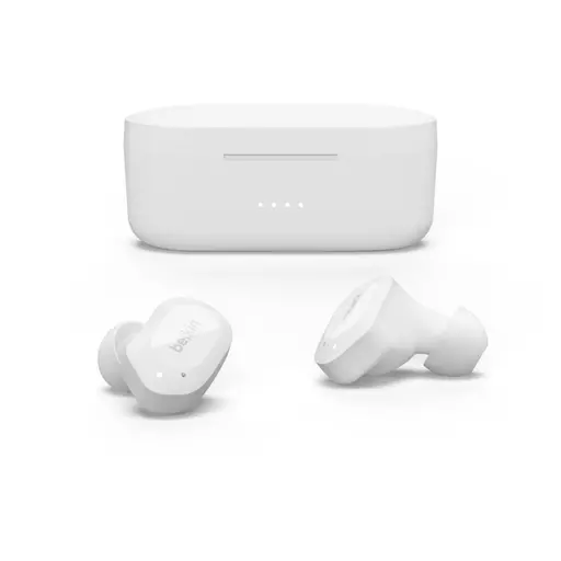 Belkin SOUNDFORM Play Headset True Wireless Stereo (TWS) In-ear Bluetooth White