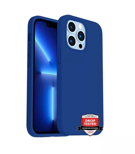 Silicone for iPhone 14 Pro - Navy