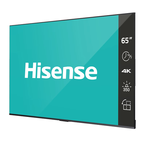 Hisense 65DP30FE 65" 4K UHD Digital Signage Display - 16/7 Operation