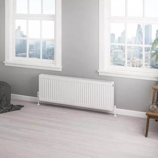 Type 22 Compact Panel Radiator 400 x 1200 Gloss White