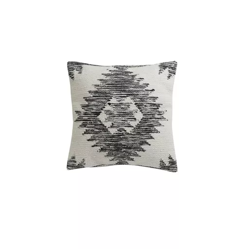 Square cushion, Rotterdam, black-white