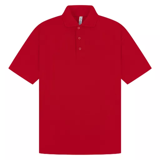 CasualClassics_ClassicRingspun190RegularFitPoloUnisexC101_Red_Front.png