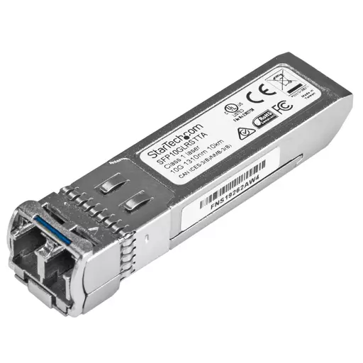 StarTech.com Cisco SFP-10G-LR-S Compatible SFP+ Module - 10GBASE-LR - 10GbE Single Mode Fiber SMF Optic Transceiver - 10GE Gigabit Ethernet SFP+ - LC 10km - 1310nm - DDM Cisco Firepower, ASR9000, C9300