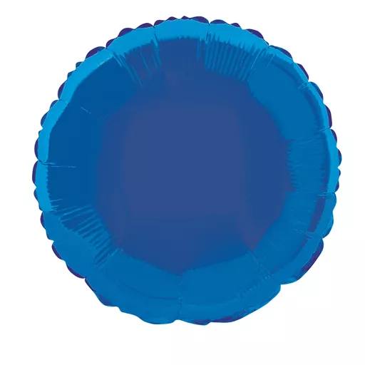 Royal Blue Round Foil