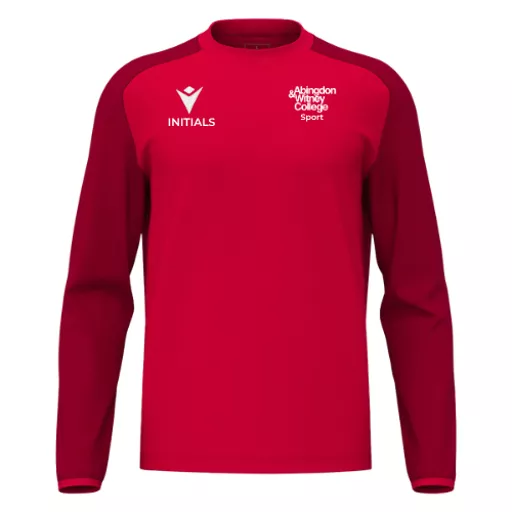 Abingdon&WitneyCollege_Sport_ThalosSweatshirt_Red_Front.png