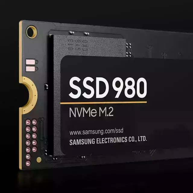 A Samsung 980 SSD