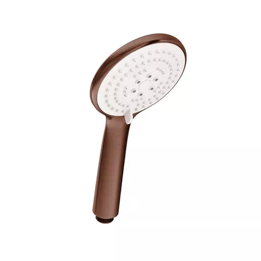 Round 5 Function Shower Handset - Brushed Bronze