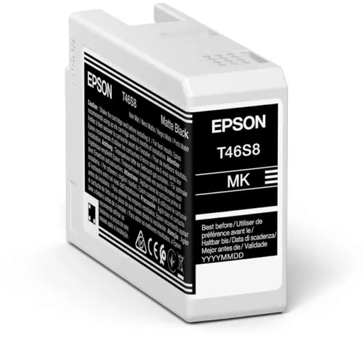 Epson C13T46S800/T46S8 Ink cartridge black matt 25ml for Epson SC-P 700