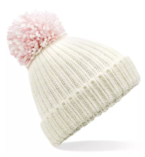 Shimmer Pom Pom Beanie