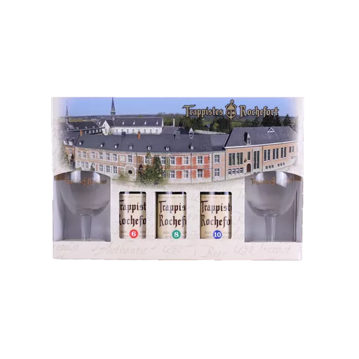 Rochfort Gift Pack 4x33cl + 2 glass