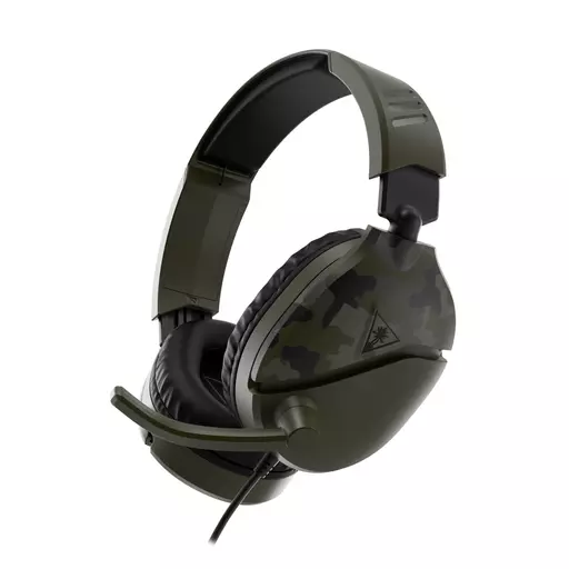 Turtle Beach Recon 70 Green Camo Gaming Headset - Camo Green