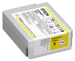 Epson C13T52M440/SJIC-42-P-Y Ink cartridge yellow 50ml for Epson CW C 4000 BK/MK