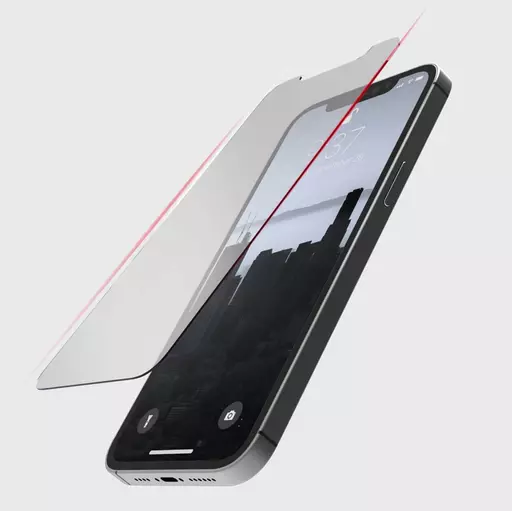 Raptic Glass 3D Full Coverage for iPhone 12 Pro Max - Clear