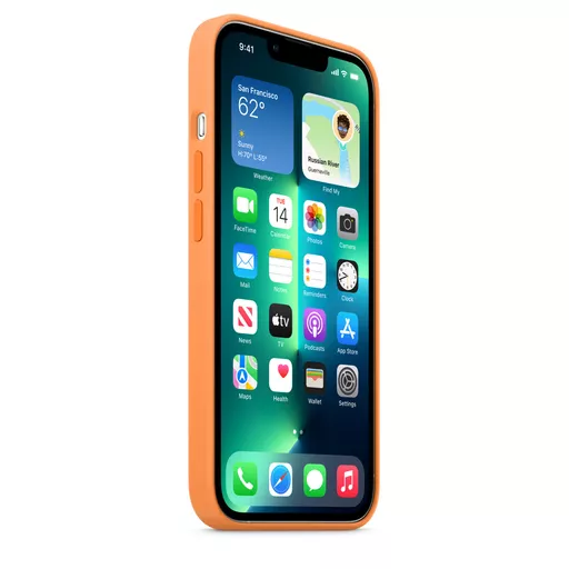 Apple MM2D3ZM/A mobile phone case 15.5 cm (6.1") Cover Orange