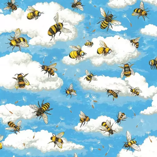 Bumblebee Sky Textile