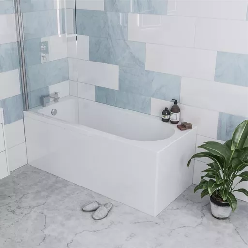 Henbury Single Ended (SE) 1600 x 700 x 440mm 3mm Bath - White