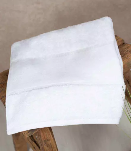 Towel City Organic Printable Border Bath Towel