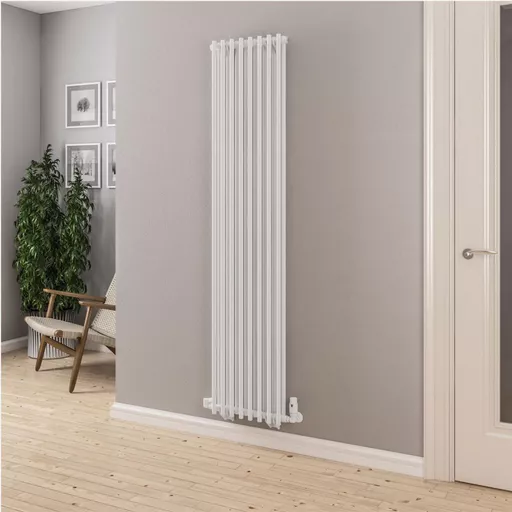 Murano 1800 x 410 Radiator Gloss White