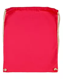 Cotton Drawstring Backpack