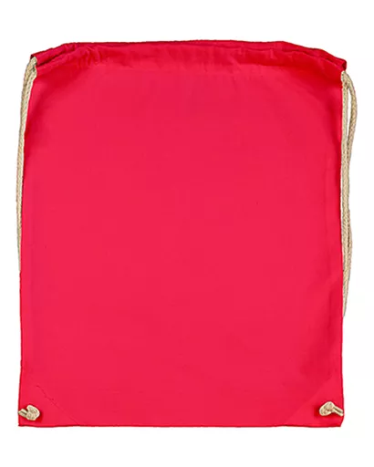 Cotton Drawstring Backpack