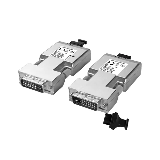 Lindy 500m Fibre Optic DVI-D Dual Link Extender