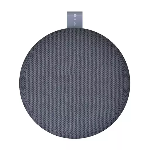 Devia - 3W Fabric Bluetooth Wireless Speaker - Grey
