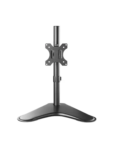 V7 Free Standing Desk Stand Single Display 13 to 32", with Tilt, Rotate and Swivel Function, Detachable VESA 100 x 100,