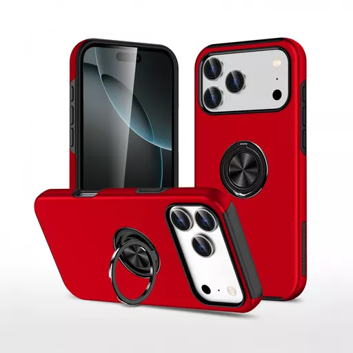 Ring Armour for iPhone 18 Pro - Red