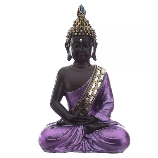 Large Purple Resin Buddha