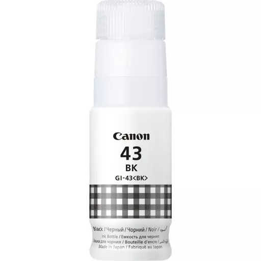 Canon 4698C001/GI-43BK Ink bottle black 3800 Photos 60ml for Canon Pixma G 540