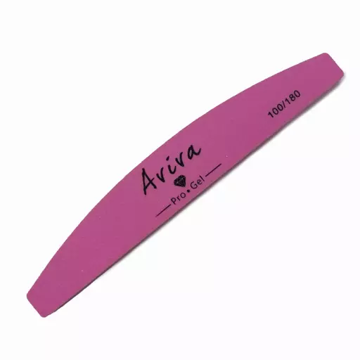 Aviva ProGel Soft Pink Buffer 100/180 grit