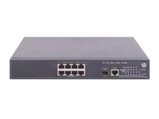 HPE 5120 8G PoE+ (180W) SI Managed L2 Gigabit Ethernet (10/100/1000) Power over Ethernet (PoE) 1U Grey