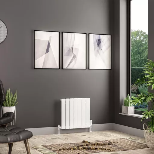 Addington II Radiator 500 x 522 Type10 Gloss White